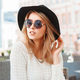 Chaine de lunettes en pierre naturelle