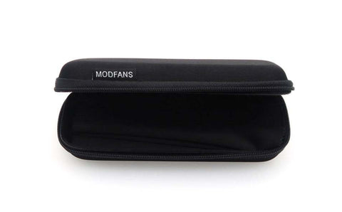 Etui pour lunettes nettoyant ouvert