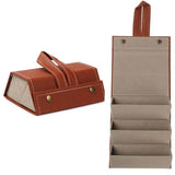 boite à lunettes marron