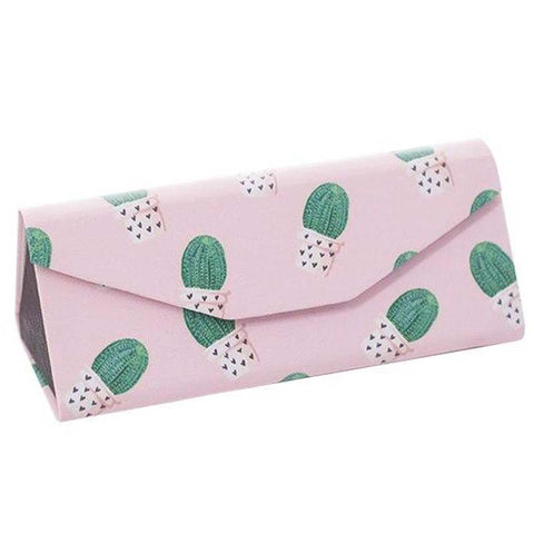Etui à lunettes cactus