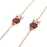 Chaine chouette lunettes