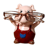 Porte lunettes cochon