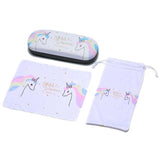 Etui à lunettes enfant licorne