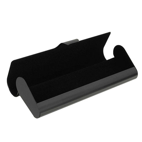 Etui à lunettes métallique noir