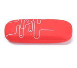 Etui à lunettes vibration rouge
