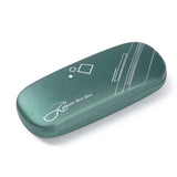 Etui lunettes vert