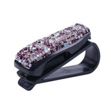 porte lunettes de soleil pour voiture violet