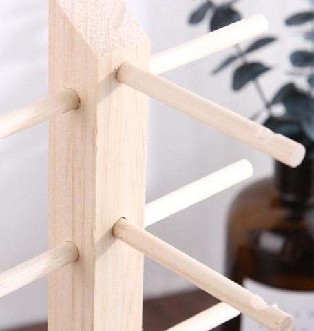 Support pour lunettes en bois simple