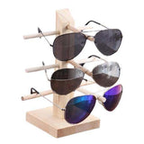 Porte lunettes nez en bois
