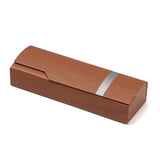 Etui à lunettes marron
