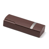 Etui à lunettes marron