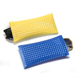Etui lunettes femme design bleu