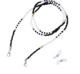 Cordon lunette femme noir