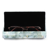 étui à lunettes marbre