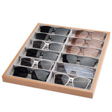 Présentoir lunettes bois