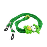Cordon lunettes enfant vert