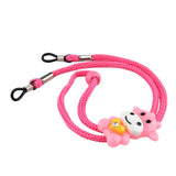 Cordon lunettes enfant rose