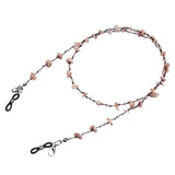 Chaine de lunettes en pierre naturelle