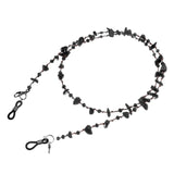 Chaine de lunettes en pierre naturelle