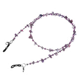 Chaine de lunettes en pierre naturelle