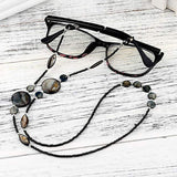 Chaine lunettes perle