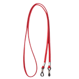 Long cordon à lunettes rouge