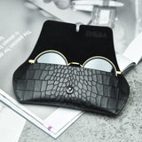 Etui lunettes luxe homme