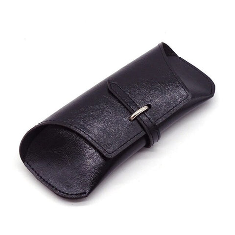 Etui lunettes vintage cuir