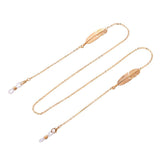 Chaine lunettes feuille