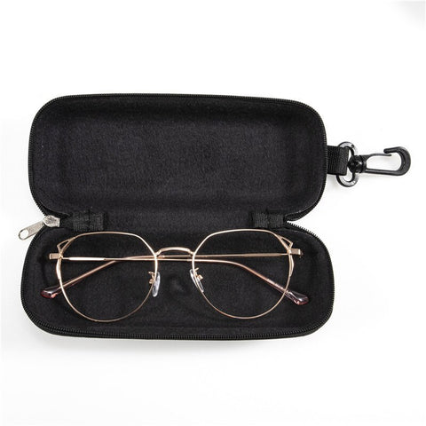 étui à lunettes rouge