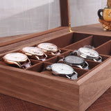 Boite à lunettes et montre
