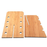 Présentoir lunettes sur pied en bois