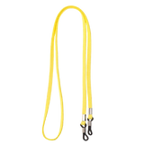 Long cordon à lunettes jaune